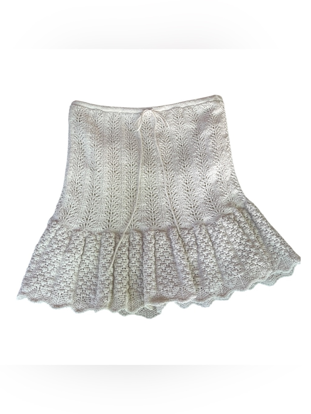 ZARA Pointelle Skirt